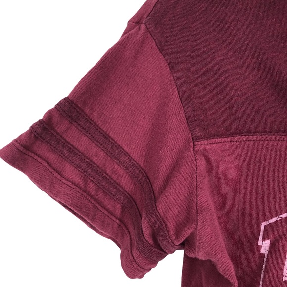 Harvard Distressed Raw Jagged Hem T-Shirt Soft Lightweight Cotton SZ XL - Picture 6 of 7